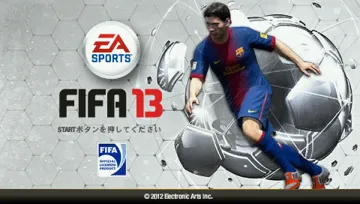 FIFA 13 (ES) screen shot title